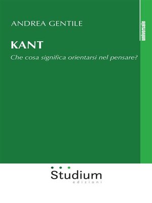 cover image of Kant